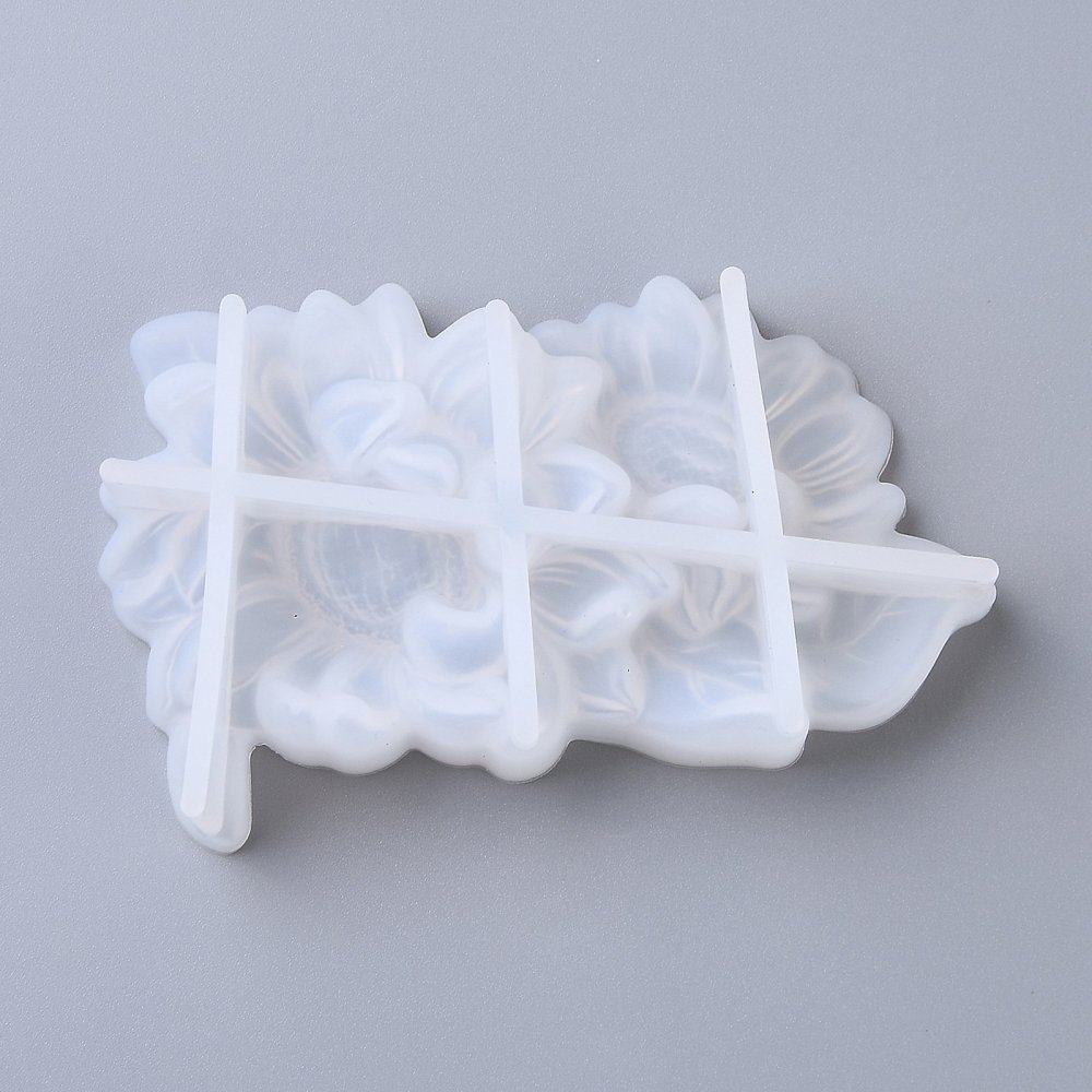 Silikónová forma Kvety 7.4x11.3x2.6cm, 1 ks