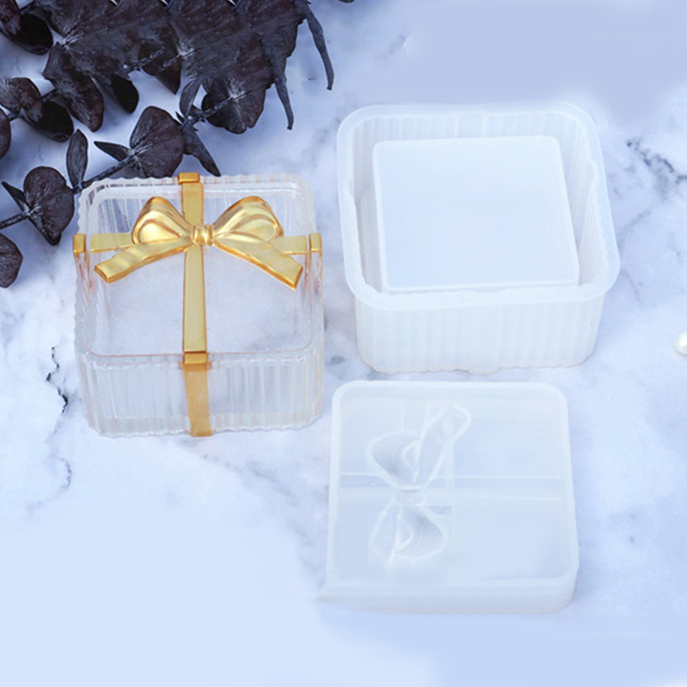 Silikónová forma Krabička 86x86x59mm, 1 sada