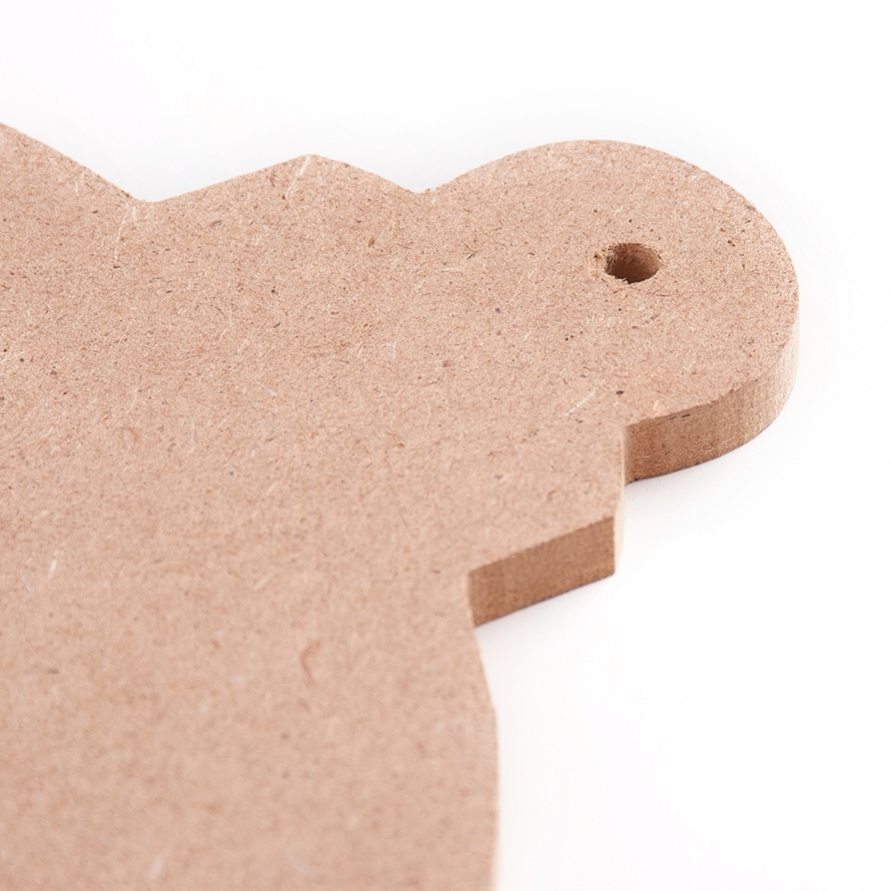 MDF podklad Guľa 200x180x6mm, 1 ks