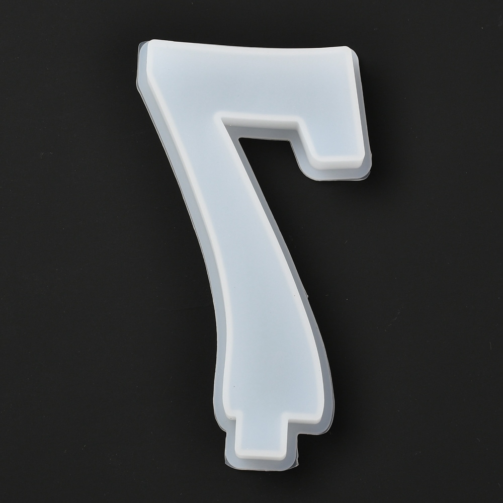 Silikónová forma číslo 7 13.4x7.5x1.3cm, 1 ks