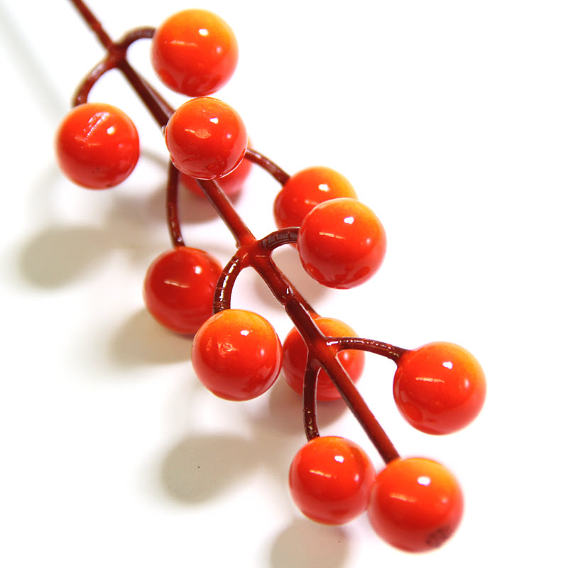 Bobule k aranžovaniu 19cm, 4 vetvičky