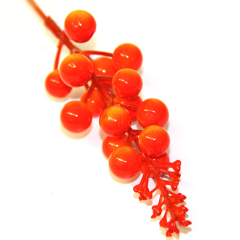 Bobule k aranžovaniu 18cm, 4 vetvičky