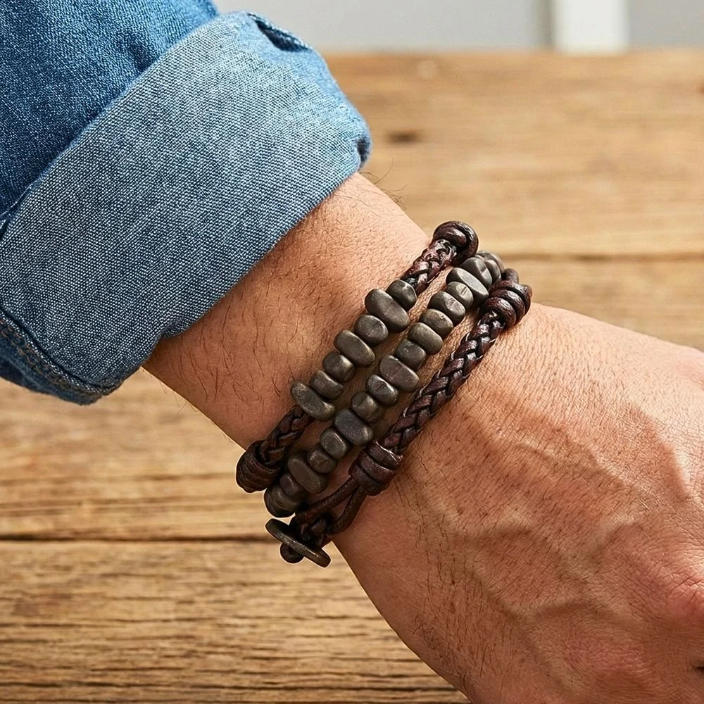 Syntetický Hematit korálky 5~10x4.5~5.5x4mm, 105 ks