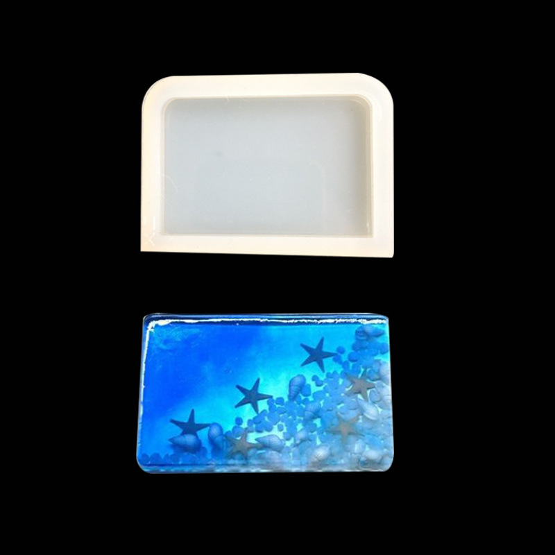 Silikónová forma Obdĺžnik 67x47x7mm, 1 ks