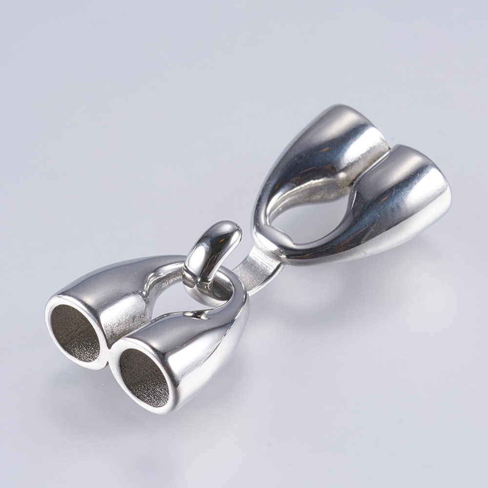 Kovové zapínanie z chirurgickej ocele 33x14x8mm, 1 set