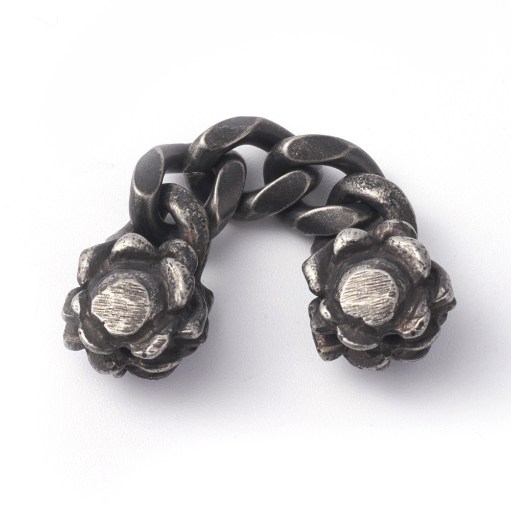 Konektor 49x9x4mm z 304 nerezovej ocele, 1 ks