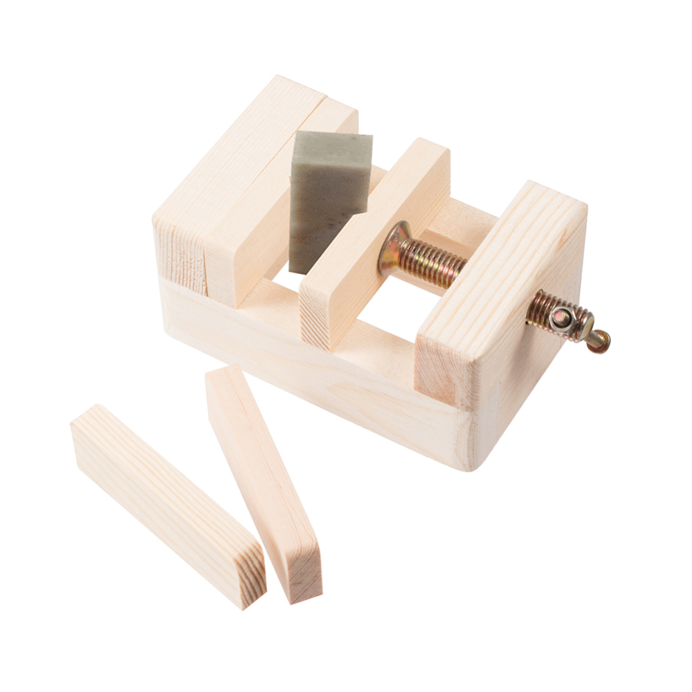 Drevený zverák 113.5x65.5x50mm, 1 ks