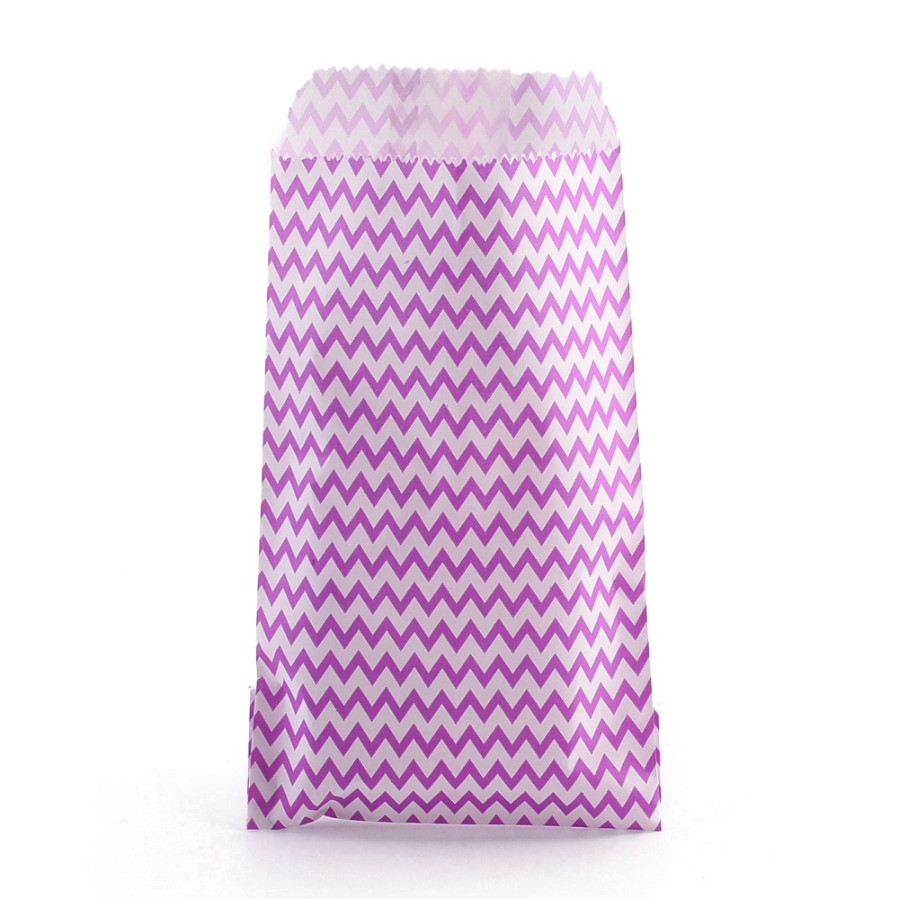 Papierové vlnkované vrecko 15x8.3x0.02cm, 10 ks
