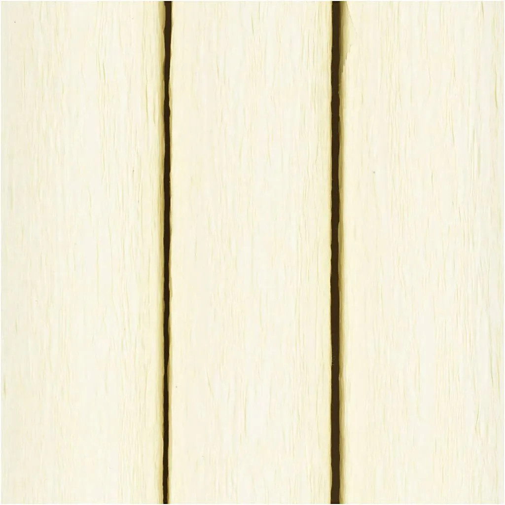 Krepový papier Off white 25x60 cm, 3 ks