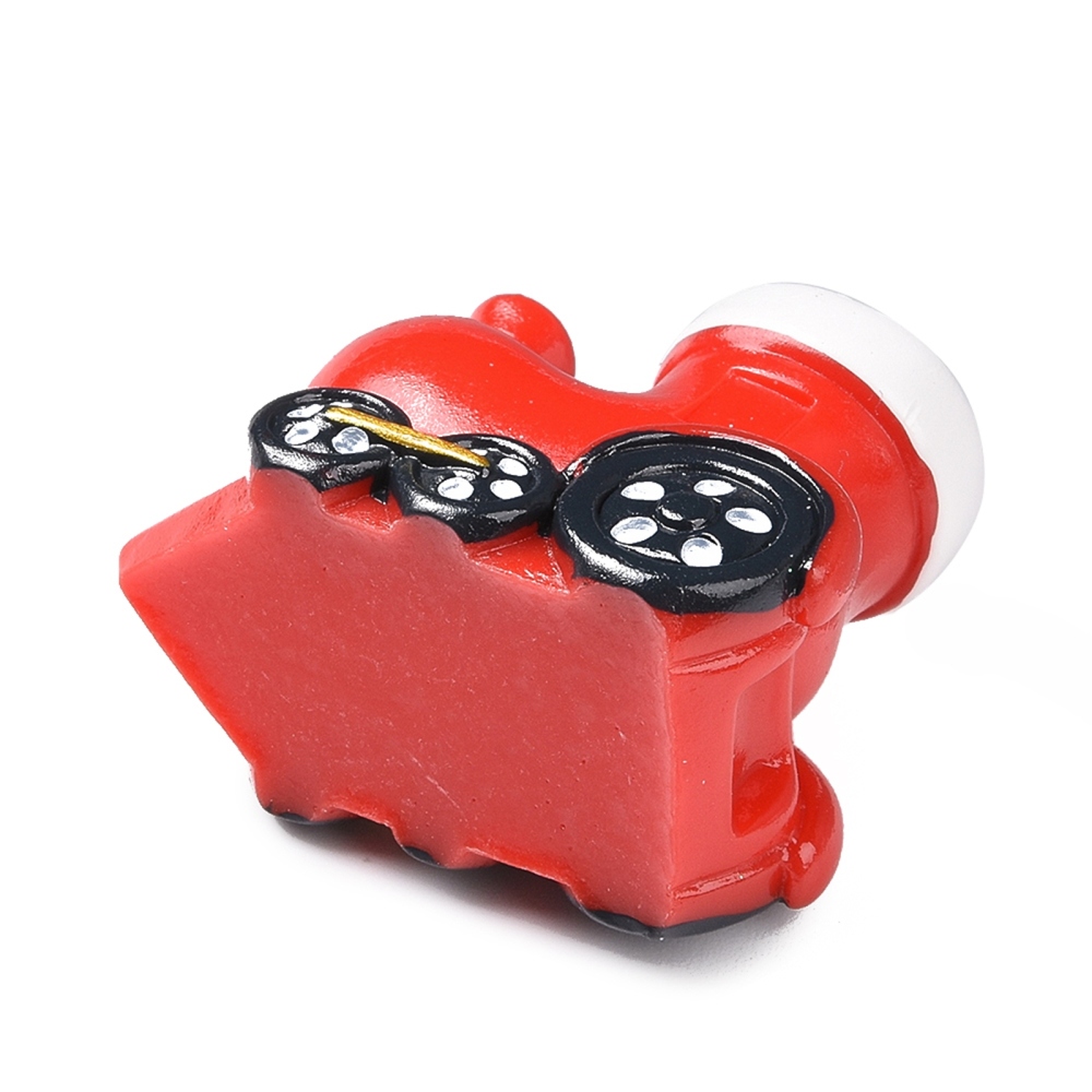 Plastové vianočné ozdoby Vláčik 35.5x41.5x26.5mm, 1 ks