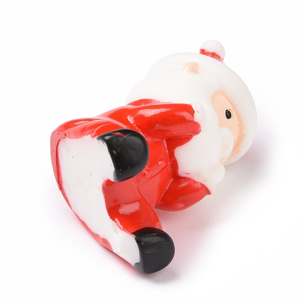 Plastové vianočné ozdoby Santa Claus 29x18x21mm, 1 ks