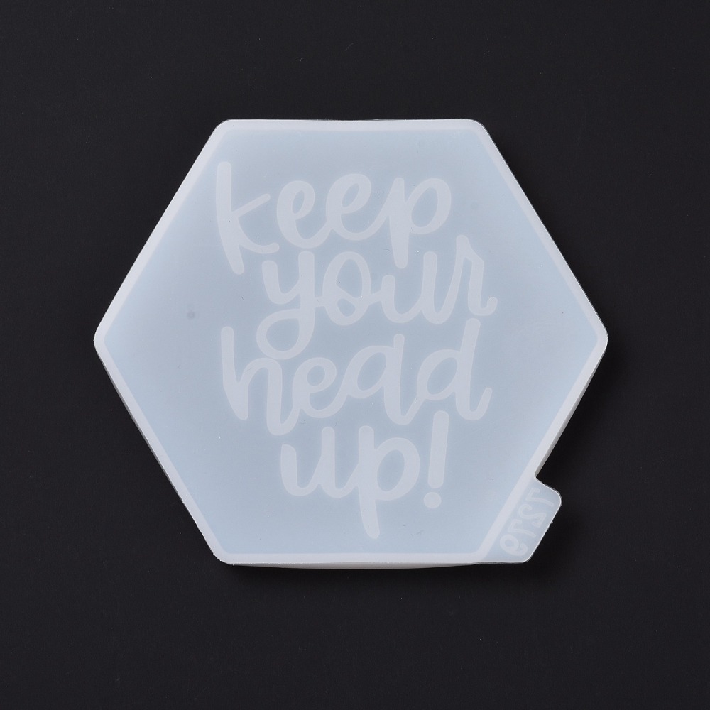 Silikónová forma Podložka s nápisom 110x126x9mm, 1 ks