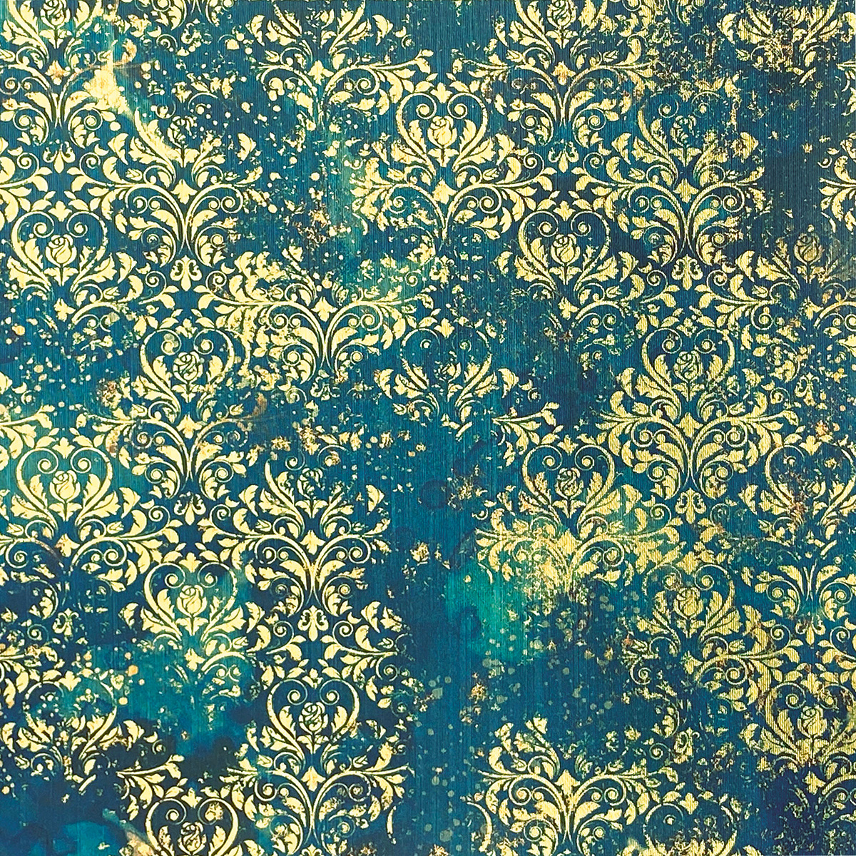 Trblietavý papier Indigo Deluxe 15x15 cm, 5 ks