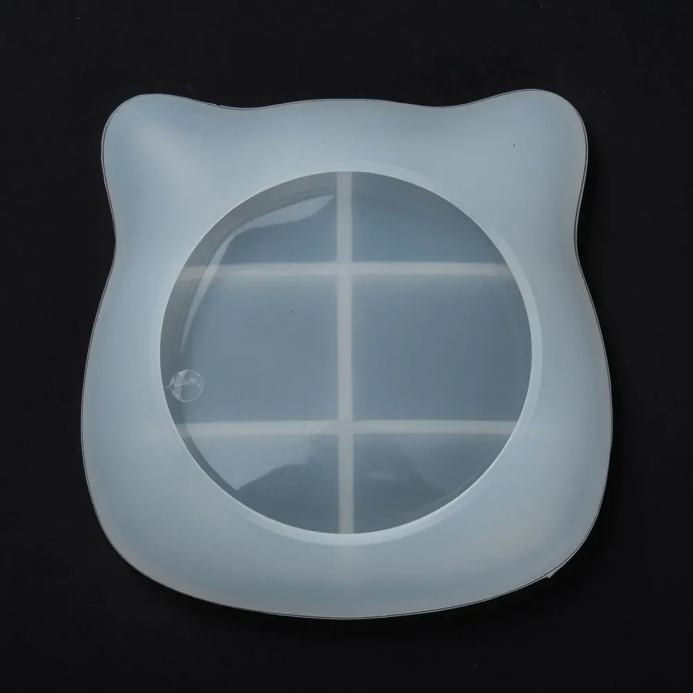 Silikónová forma miska Mačka 107x107x15.5mm, 1 ks