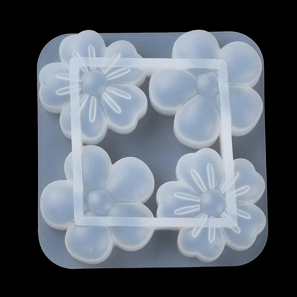 Silikónová forma Kvetiny 66x69x15mm, 1 ks
