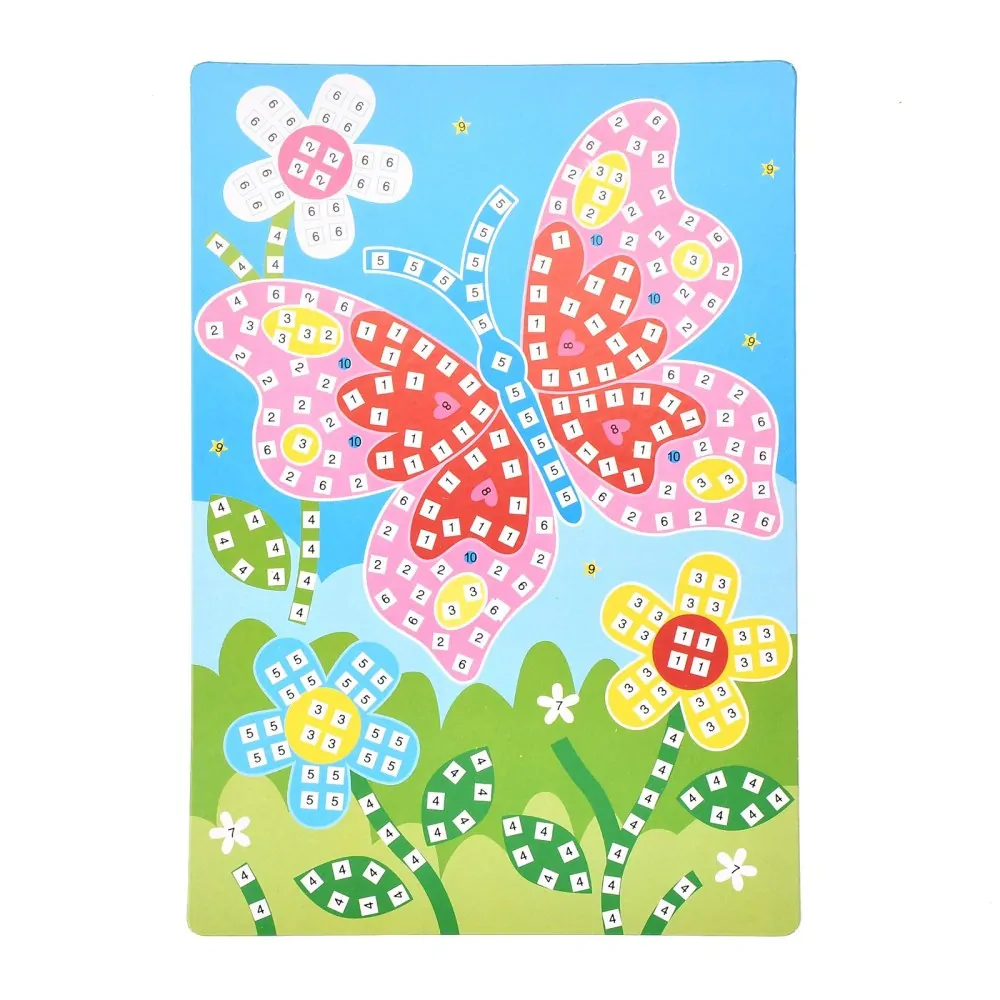 Kreatívna sada Penová mozaika 23.5x16.5x0.1cm, 1 bal.