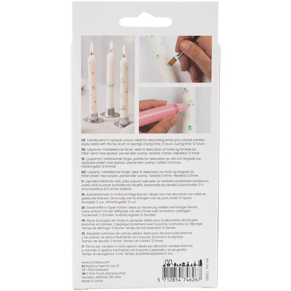 Perá na sviečky, 4x30 ml