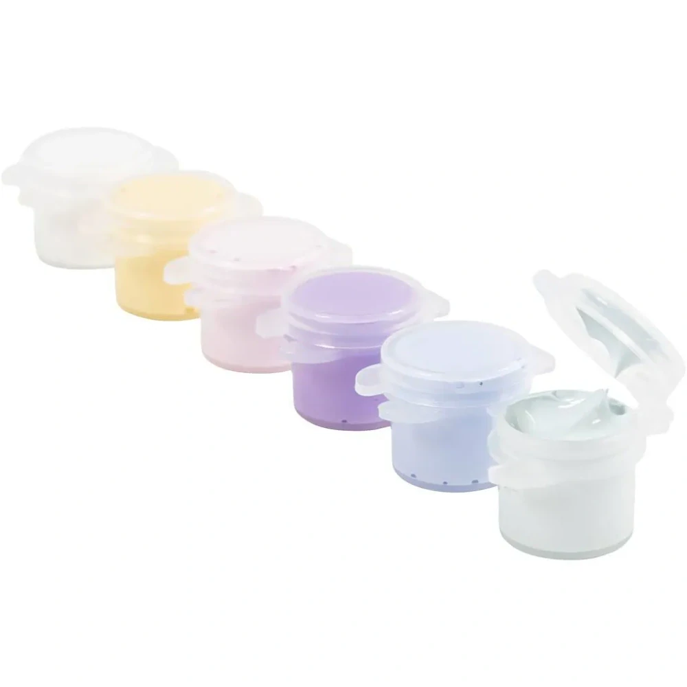 Plus Color Akrylové Pastelové farby v praktických kelímkoch 6x5ml, 1 bal.