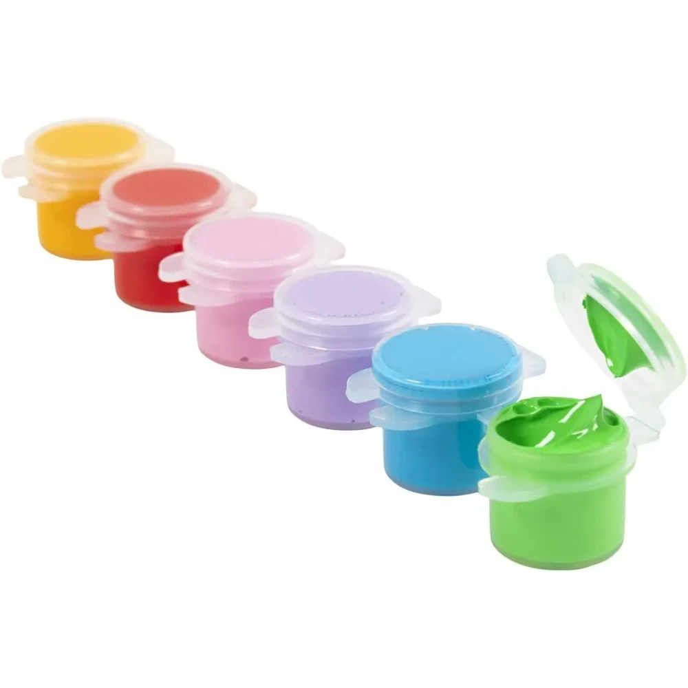 Plus Color Akrylové Farebné farby v praktických kelímkoch 6x5ml, 1 bal.