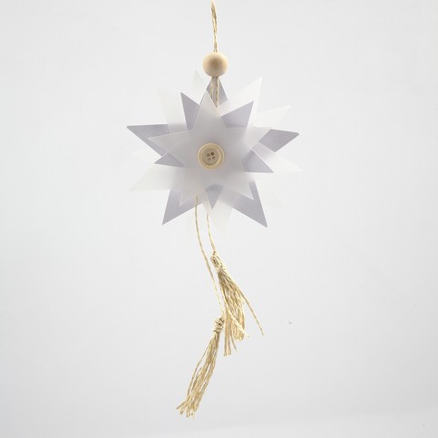 Pergamenové hviezdy 40 ks