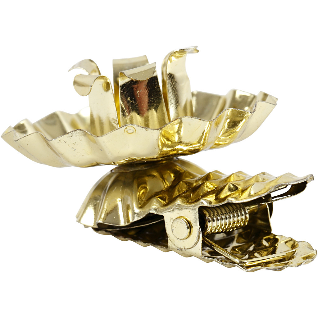 Klip na sviečky 4 cm, 8 ks