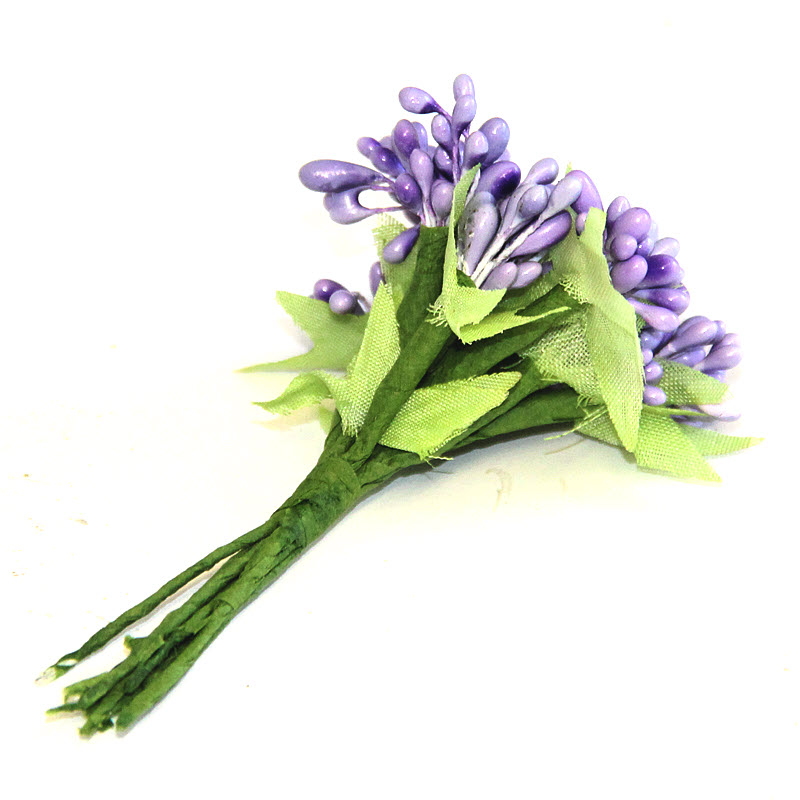 Trs kvetinových 12 tyčiniek 10cm, 6 trsov