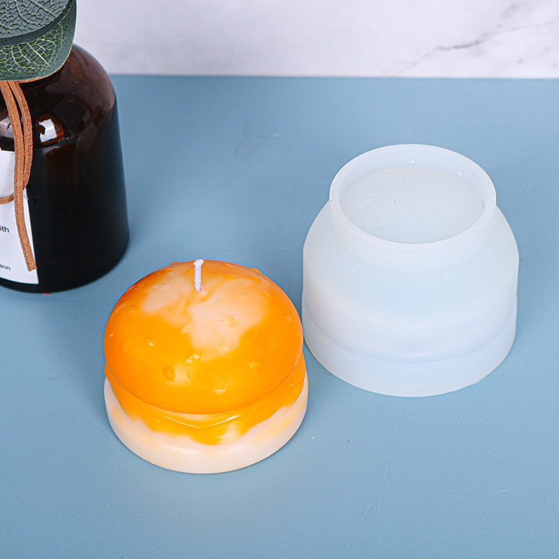 Silikónová forma Hamburger 6.8x5.3cm, 1 ks