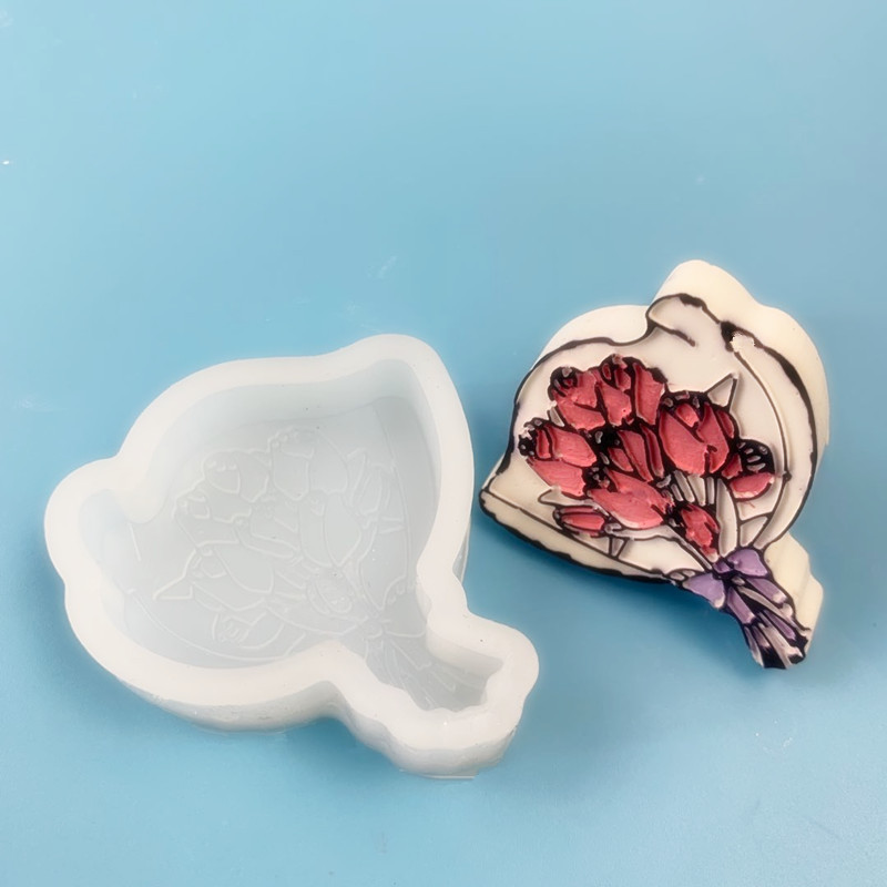 Silikónová forma Kvety 60x54x15mm, 1 ks