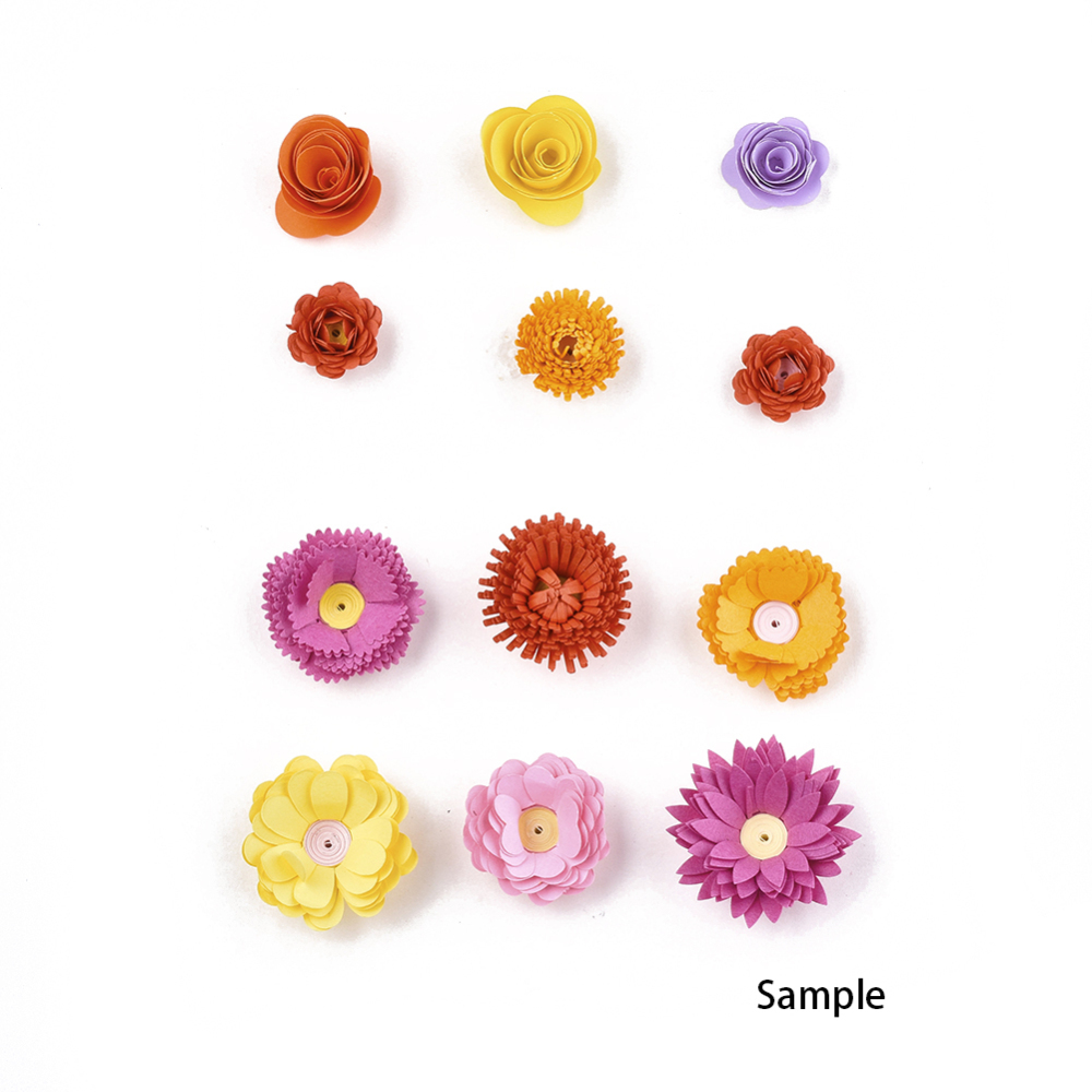 Quilling pásiky na kvetinky 495x30mm, 5 farieb / sada