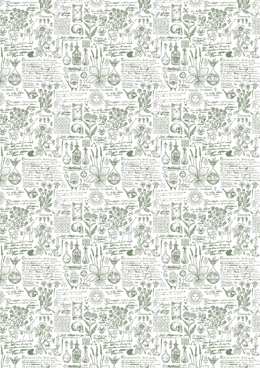 Vellur papier WIZARD ACADEMY A4, 6 ks