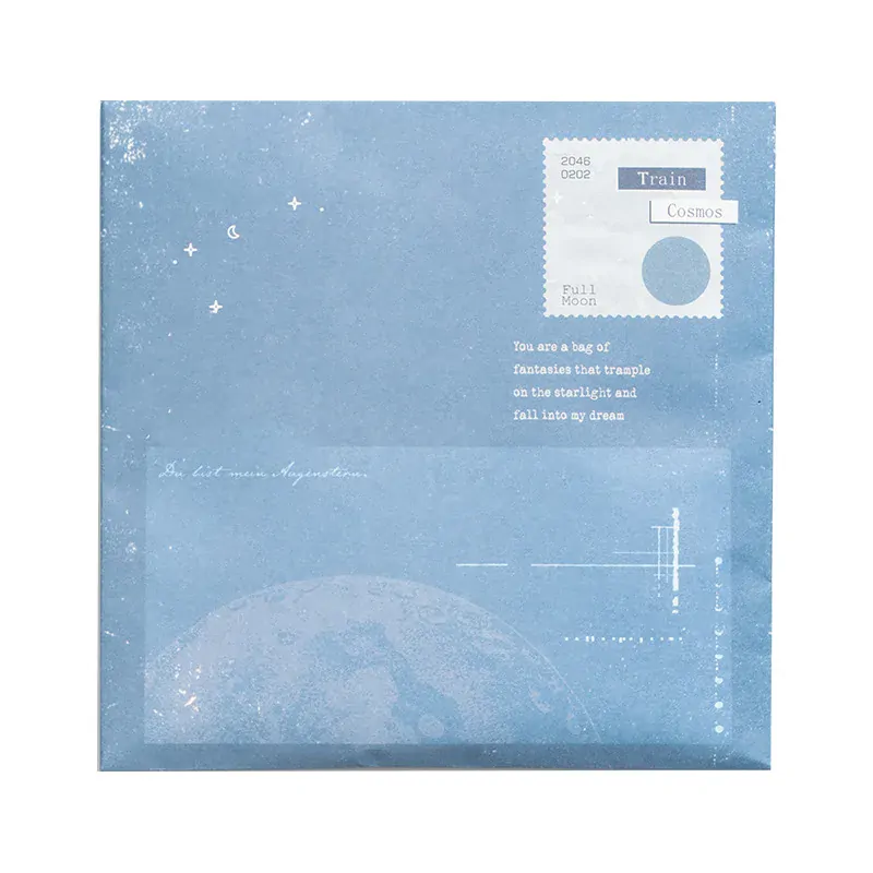 Papierové výrezy Mesiac Scrapbook set 100x120 mm, 63 ks