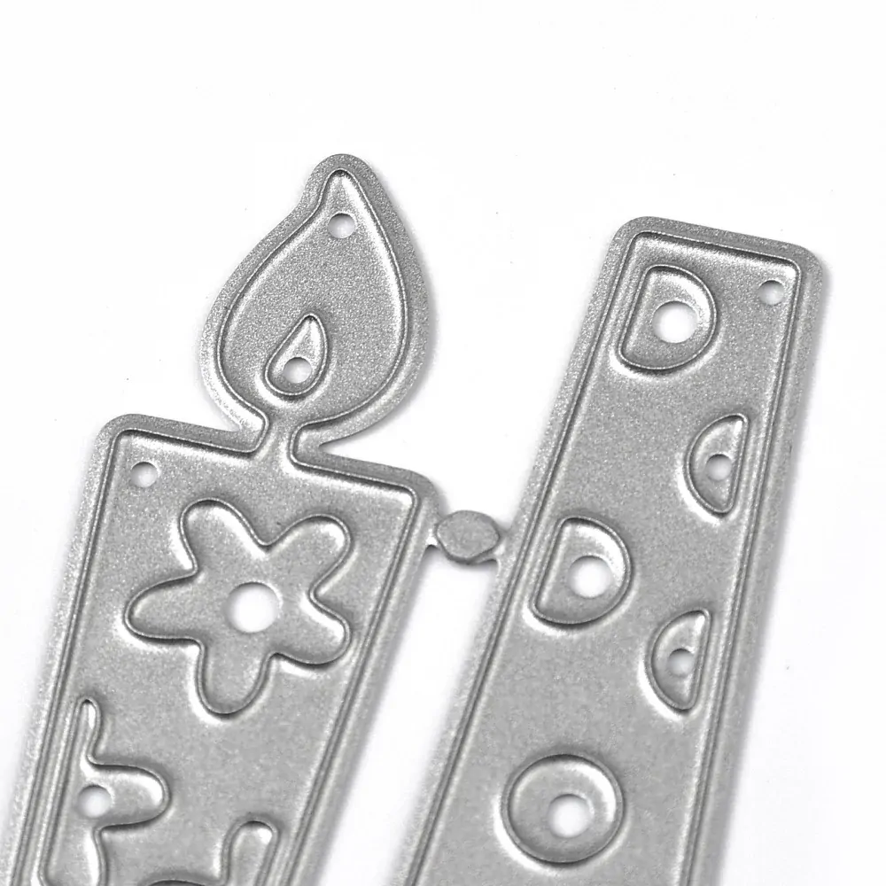 Vyrezávacie šablóny Sviečky 99x85x0.8mm, 1 ks