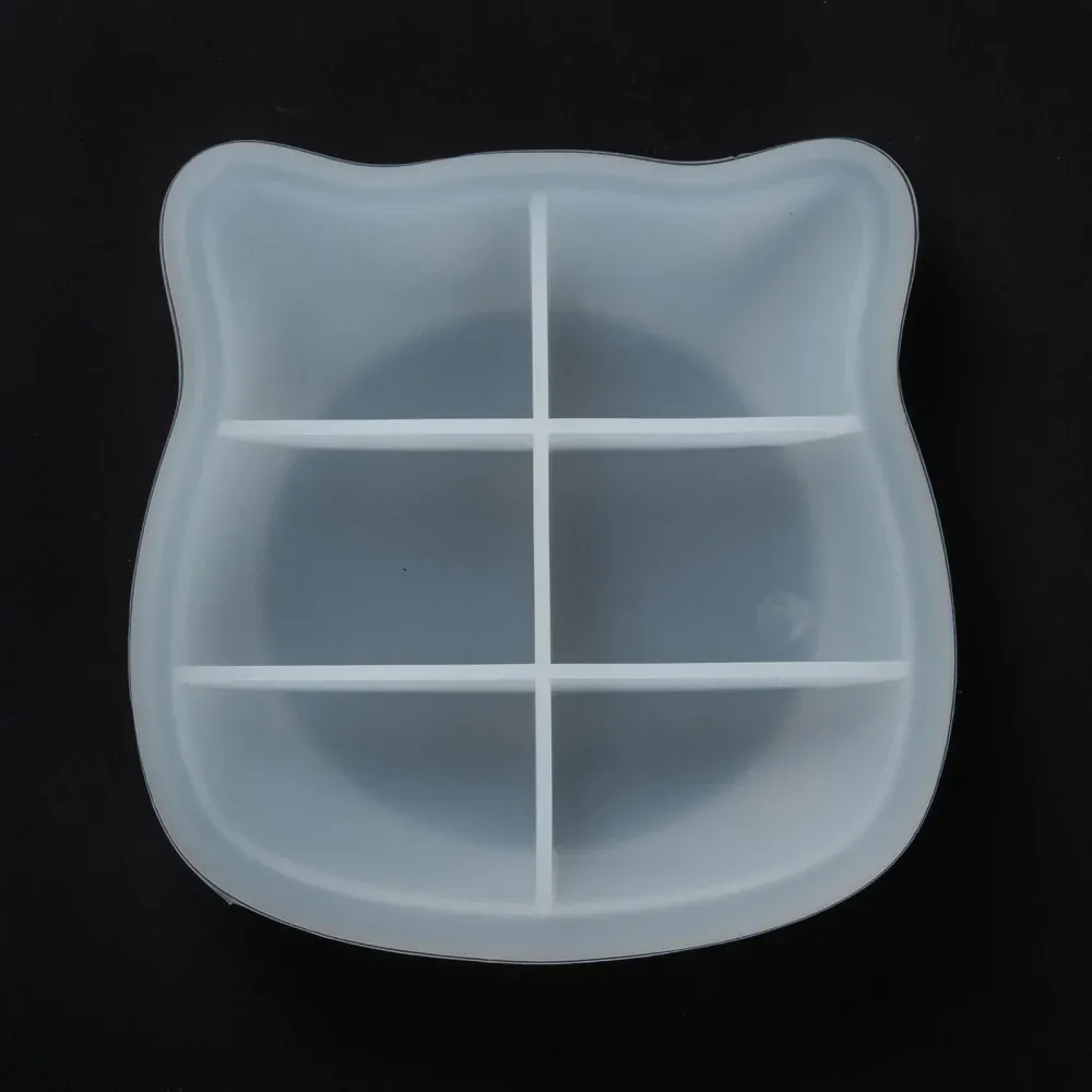 Silikónová forma miska Mačka 107x107x15.5mm, 1 ks