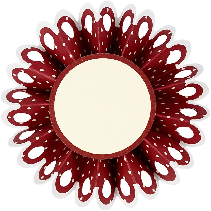 Papierová rozeta 6 ks