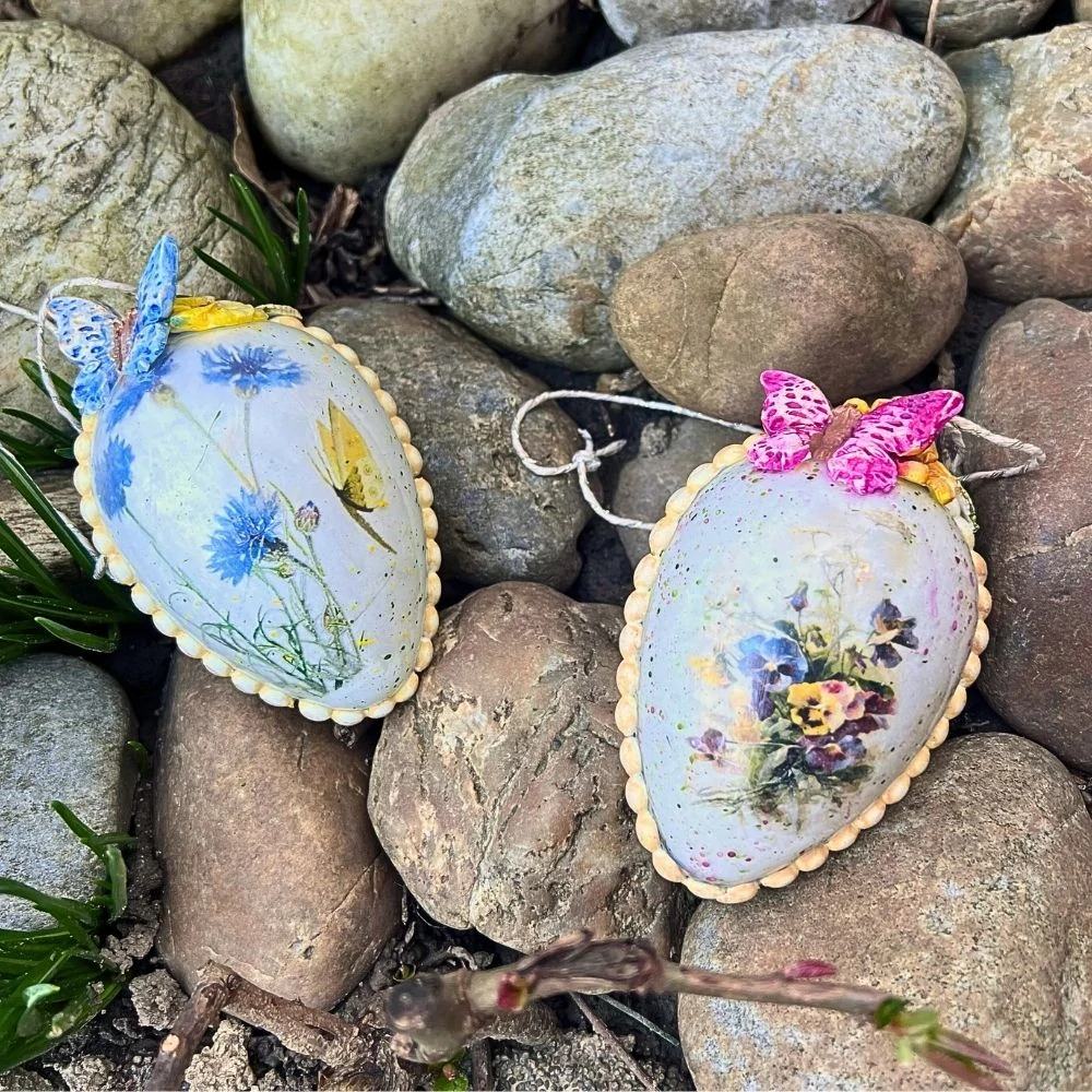 Plastové vajíčka 9 cm, 5 ks