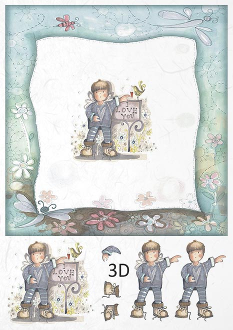 Kreatívny set Detský anjel ryžového papiera