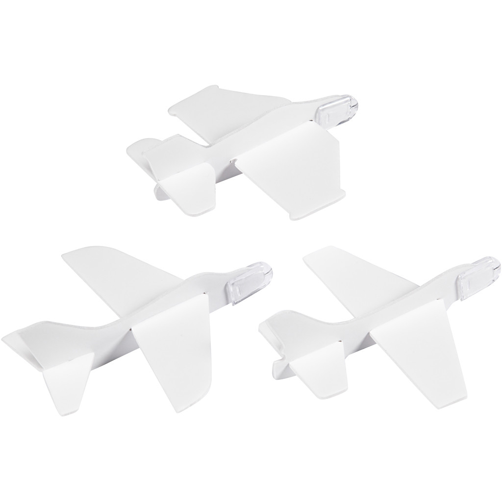 Lietadlo 11,5-12,5x11-12 cm, 3 ks