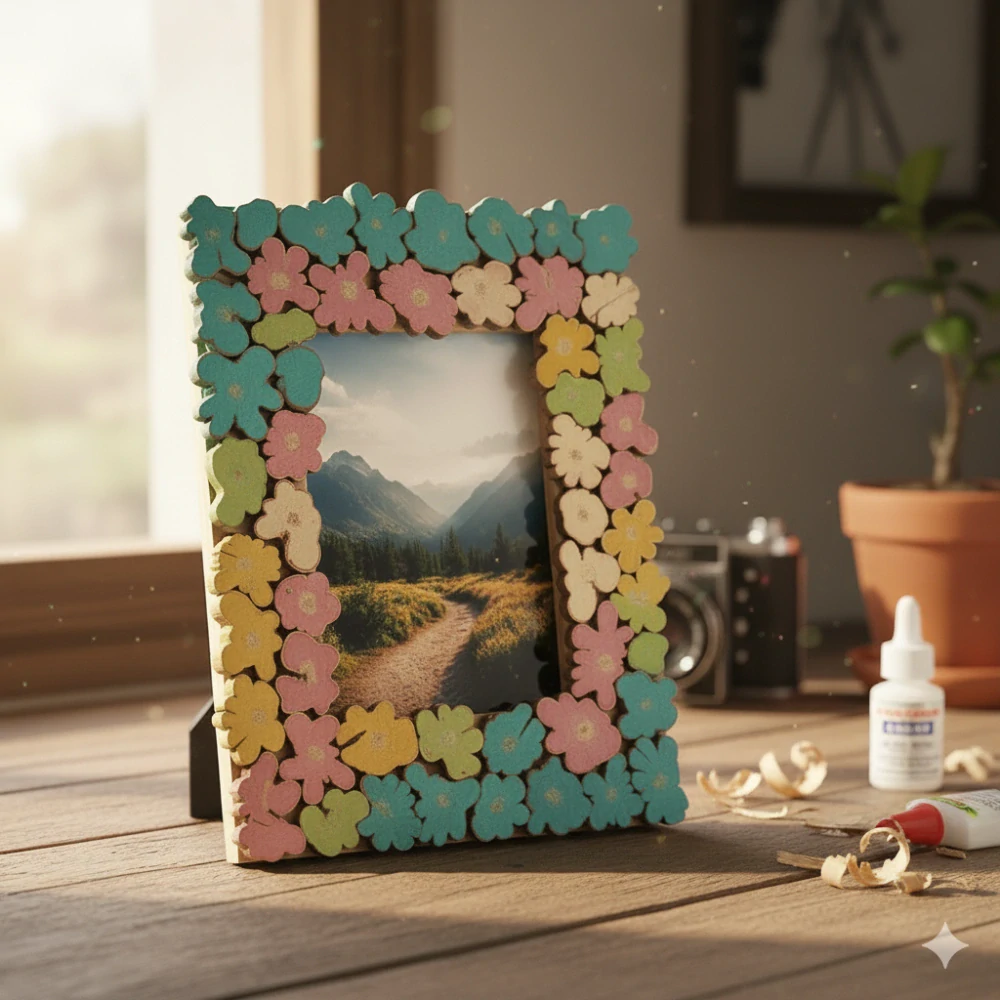 Nepravidelné drevené plátky 15-40 mm, 230 g/ 1 balenie