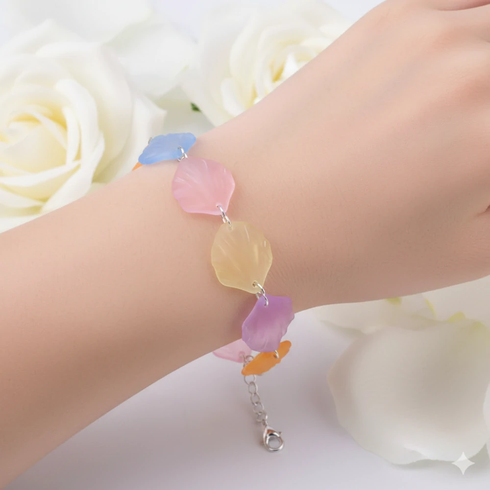 Korálky listy 19.5x16.5x4mm, 10g