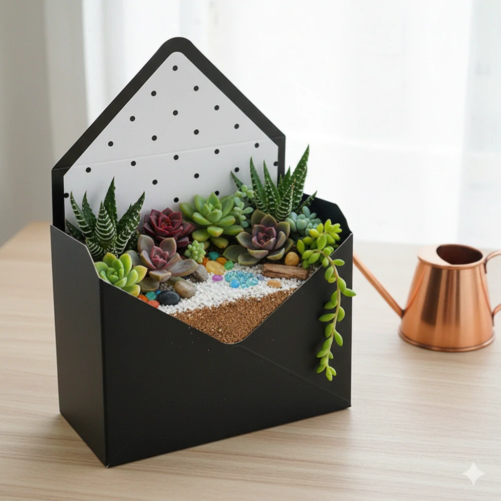 Dekoratívna krabica Obálka 20x30x0.7cm, 1 ks