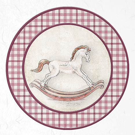 Sada ryžových papierov Hračky 14,8x14,8 cm, 6 hárkov