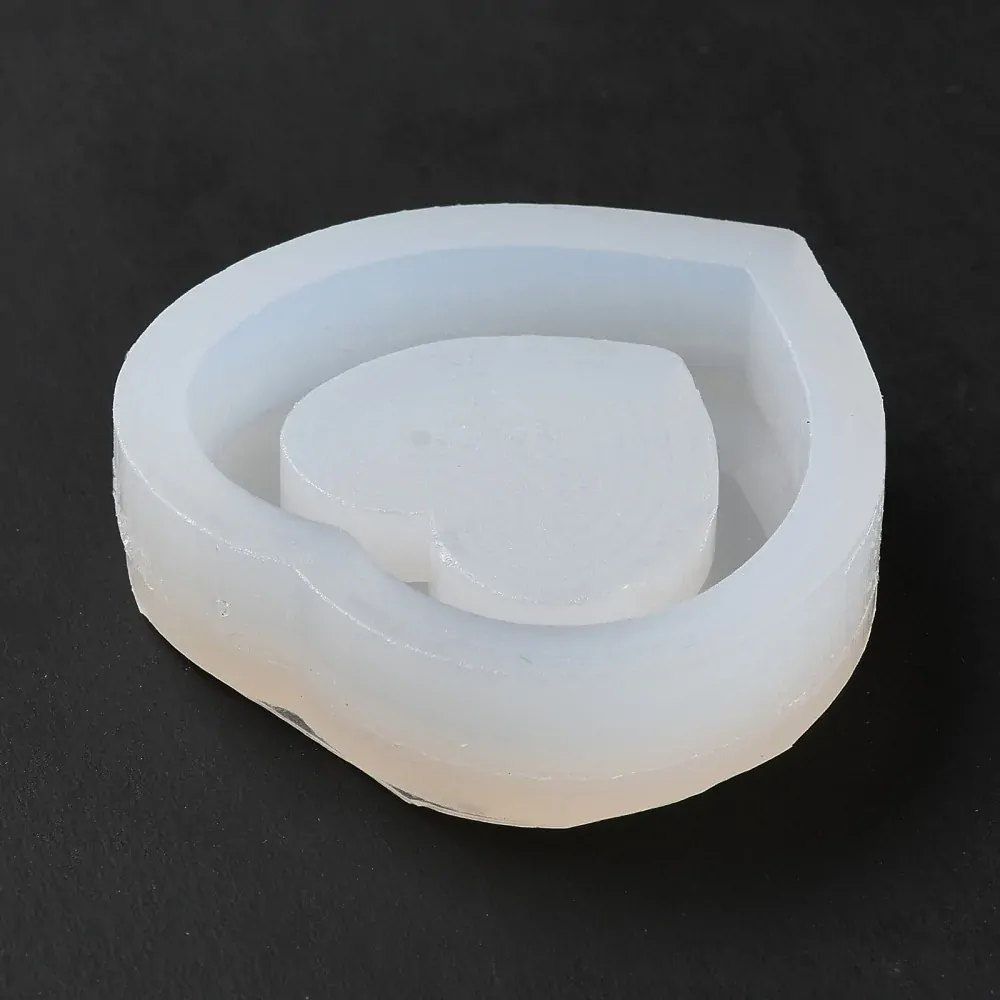 Silikónová forma Srdce 48.5x40.5x13mm, 1 ks