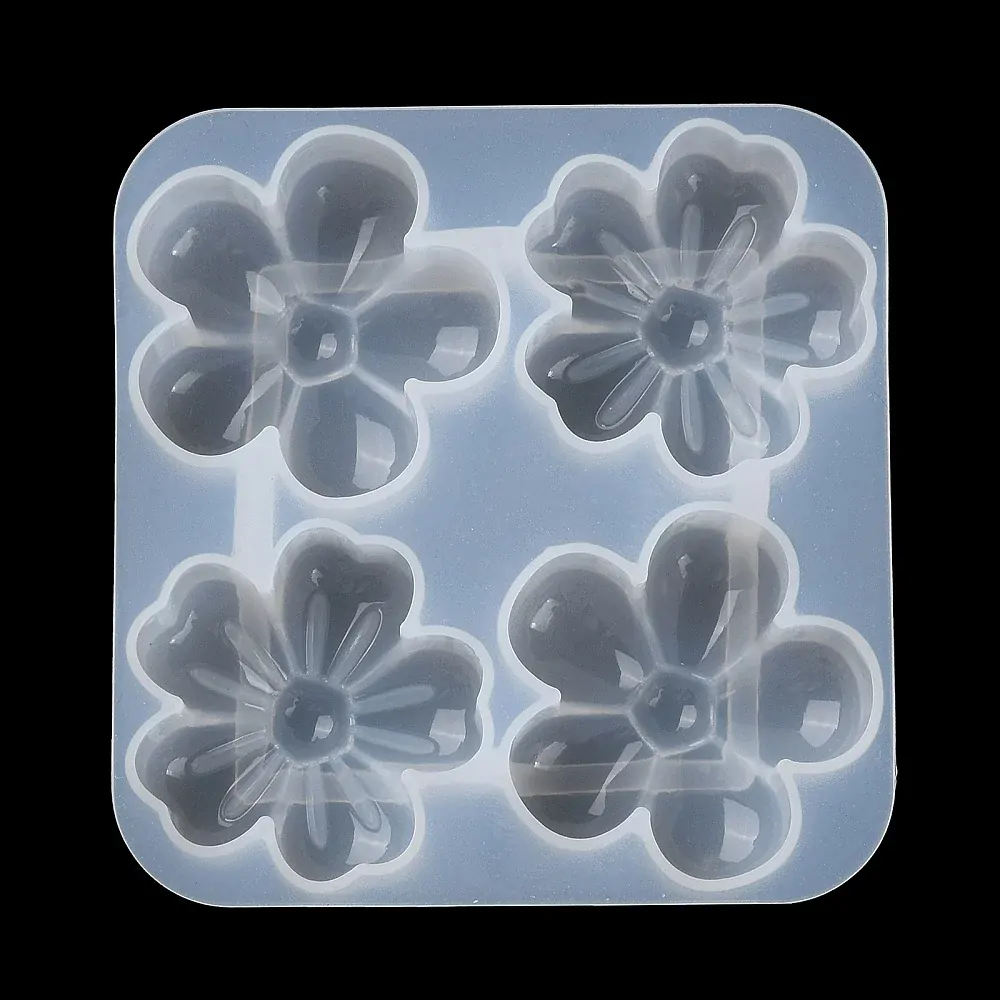 Silikónová forma Kvetiny 66x69x15mm, 1 ks