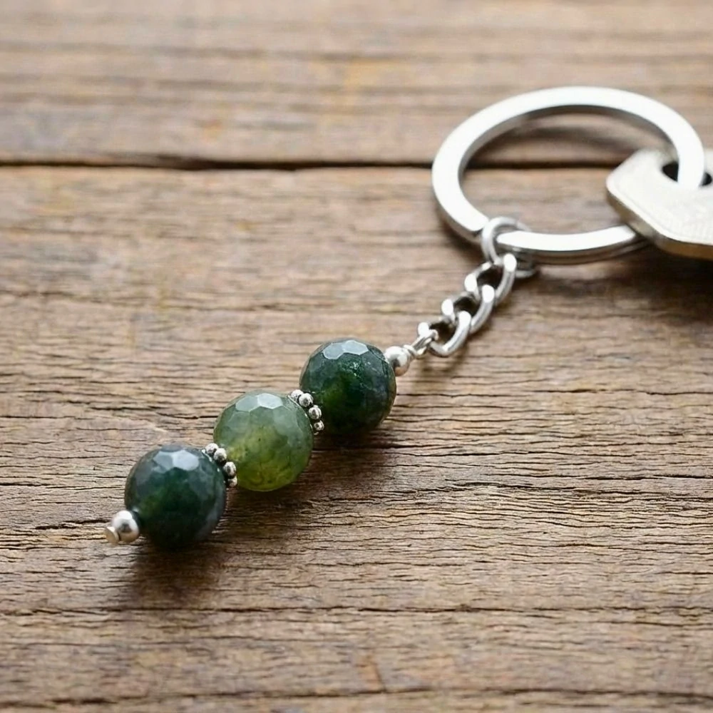 Achát korálky Fazetované 8mm, 5 alebo 30 ks