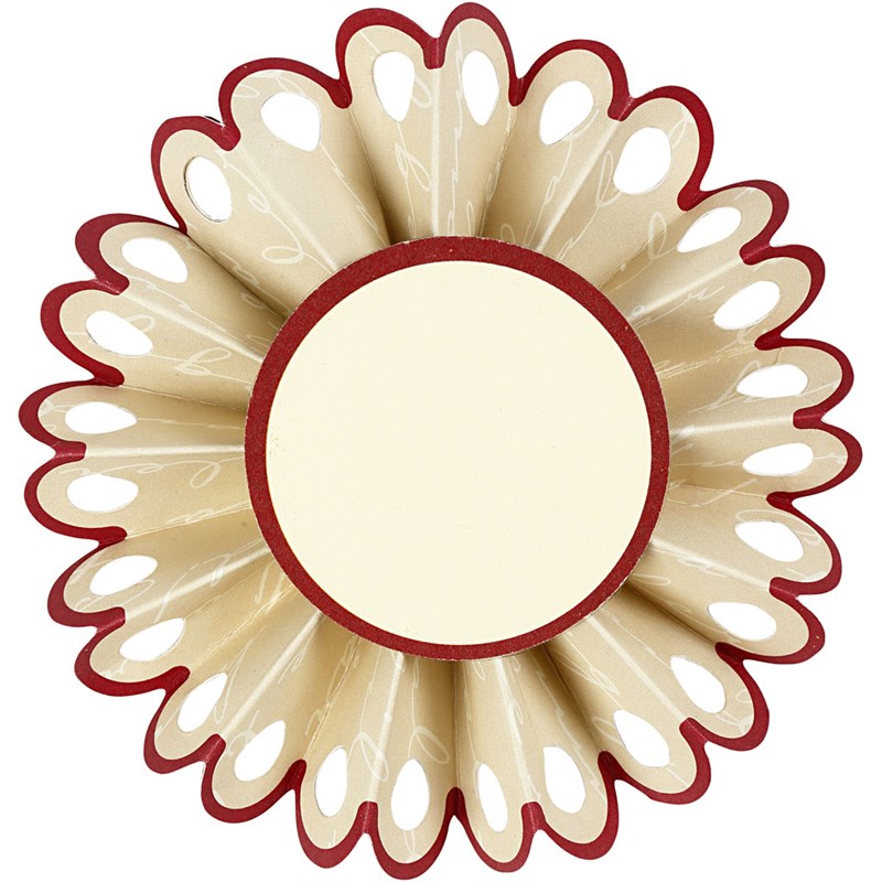 Papierová rozeta 6 ks