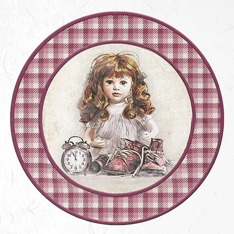 Sada ryžových papierov Hračky 14,8x14,8 cm, 6 hárkov