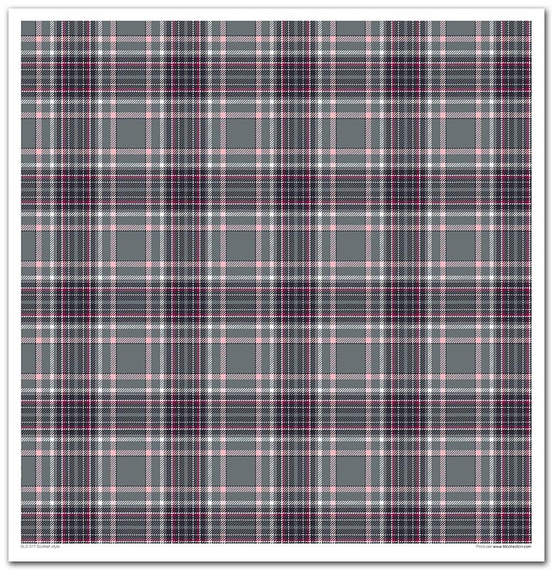 Sada scrapbook papierov Scottish style 30x30cm, 10 ks