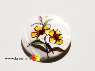 Perleťová placka Fialka