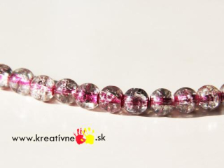 Sklen. krakl korálky 10mm 10ks