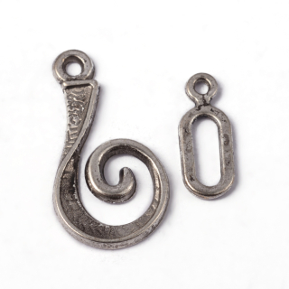 Tibetské zapínanie bez olova a kadmia 26x13 mm, 1 ks